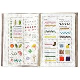 1 Set Hand Sewing Embroidery Stitch Book Practice Kit Portable Needle Stitching Set