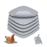 6PCS Washable Chicken Nesting Pads for Chicken Coop Bedding