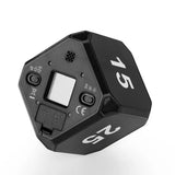 Flip Timer Cube High-Sensitivity Gyroscope Countdown Timer for Home Office Black