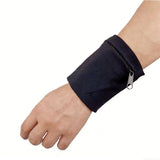 2 PCS Outdoor Sports Wrist Wallets Zipper Pouch for Running and Fitness