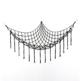 Stuffed Animal Hammock Corner Hanging Hammock for Plush Toys Black