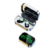 Bluetooth 5.3 Wireless Touch Control In Ear Earbuds with Mirror Display Case
