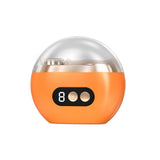 3-Speed Electric Nail Clipper for Toenails Fingernail with Nail Scraps Storage Orange