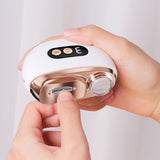 3-Speed Electric Nail Clipper for Toenails Fingernail with Nail Scraps Storage White