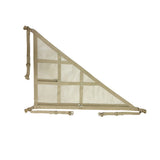Mesh Triangle Ceiling Cargo Net for Three-Handle Cars Beige
