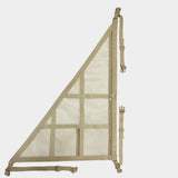 Mesh Triangle Ceiling Cargo Net for Three-Handle Cars Beige