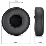 Replacement Ear Pads Compatible With Sony MDR-ZX100 ZX110 ZX220BT ZX300 ZX310 ZX330 Headphones Ear Cushions Black