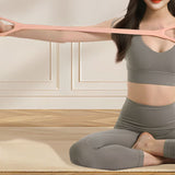 Figure 8 Fitness Resistance Band Workout Exercise Equipment for Yoga Pilates Pink