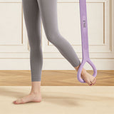 Figure 8 Fitness Resistance Band Workout Exercise Equipment for Yoga Pilates Purple