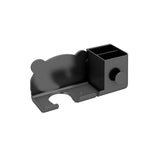 Wall Mounted Hair Dryer Holder No-Drill Bathroom Storage Rack Black