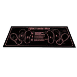 Pilates Squat Floor Mat Non Slip Fitness Exercise Mat Absorbent Home Workout Pad Style 1