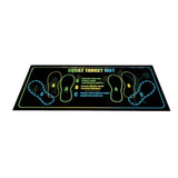 Pilates Squat Floor Mat Non Slip Fitness Exercise Mat Absorbent Home Workout Pad Style 3