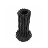 24Pcs Chair Leg Socks Floor Protectors Furniture Leg Covers Anti Scratch Black