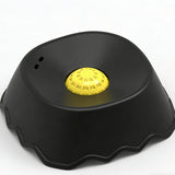 Pet Slow Feeder Non-Slip Ball-Shaped Licking Bowl for Dogs and Cats Black