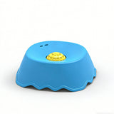 Pet Slow Feeder Non-Slip Ball-Shaped Licking Bowl for Dogs and Cats Sky Blue