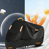 Heavy Duty Waterproof Motorcycle Cover UV Rain & Dust for Outdoor