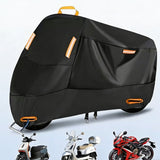 Heavy Duty Waterproof Motorcycle Cover UV Rain & Dust for Outdoor