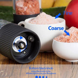Electric Salt & Pepper Grinder Set Automatic Spice Mill for Kitchen