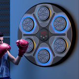 Smart Musical Boxing Machine Interactive Fitness Game with Music & Light Targets for Teens and Adults Style 1
