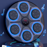 Smart Musical Boxing Machine Interactive Fitness Game with Music & Light Targets for Teens and Adults Style 1