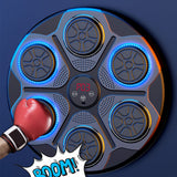 Smart Musical Boxing Machine Interactive Fitness Game with Music & Light Targets for Teens and Adults Style 1