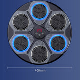 Smart Musical Boxing Machine Interactive Fitness Game with Music & Light Targets for Teens and Adults Style 1