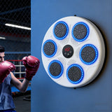 Smart Musical Boxing Machine Interactive Fitness Game with Music & Light Targets for Teens and Adults Style 3