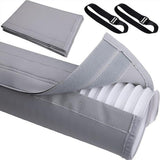Air Conditioner Hose Cover Insulation Sleeve for AC Exhaust Pipe Light Gray