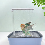 Automatic Circulating Bird Bath for Parrots and Small Birds