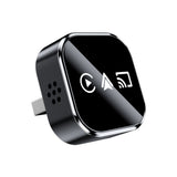 3-in-1 Wireless CarPlay Android Auto Adapter USB Dongle for Factory Systems Black
