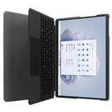 Protective Case for 13 Inch Microsoft Surface Pro 11/Pro 10 /Pro 9 Multiple Angle Viewing Shell Cover Black