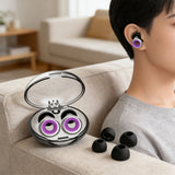 Ear Plugs for Sleeping Noise Reduction Soft Comfortable for Sleeping Concerts Work Study Purple