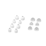14Pairs Silicone Ear Tips Replacement Compatible With Sony WF-1000XM3 WF-1000XM4 Earbuds White