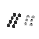 14Pairs Silicone Ear Tips Replacement Compatible With Sony WF-1000XM3 WF-1000XM4 Earbuds Black
