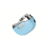 4-in-1 Automatic Electric Nail Clipper for Fingernail with Nail Art Light Blue