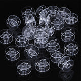 4PCS 25-Grid Bobbin Storage Box Set Sewing Thread Spool Organizer Case