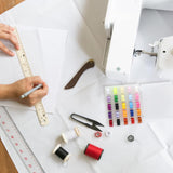 4PCS 25-Grid Bobbin Storage Box Set Sewing Thread Spool Organizer Case