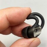 6 Pairs of Replacement Earbud Tips Compatible with Bose Sport QC30 QC20 Earbuds Anti-Loss for Sports Black