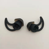 6 Pairs of Replacement Earbud Tips Compatible with Bose Sport QC30 QC20 Earbuds Anti-Loss for Sports Black