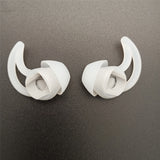 6 Pairs of Replacement Earbud Tips Compatible with Bose Sport QC30 QC20 Earbuds Anti-Loss for Sports White