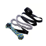 Dog Bungee Cord Rope Toys Set Interactive Tug-of-War Toy for Small Medium Dogs Teeth-Cleaning Toy