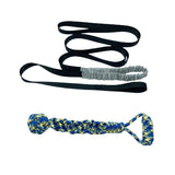 Dog Bungee Cord Rope Toys Set Interactive Tug-of-War Toy for Small Medium Dogs Teeth-Cleaning Toy