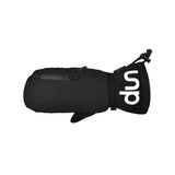Pair of Touchscreen Ski Mittens Skiing Gloves with Zipper Pocket Black
