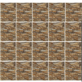 20Pcs 3D Peel Stick on Tile Self Adhesive Wall Sticker Tiles for Kitchen Bathroom Multicolor