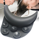 Salon Silicone Neck Cushion with Suction Cups Comfortable Neck Rest for Shampoo Basin