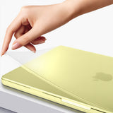 Protective Hard Case Compatible With MacBook Air and Pro 13.6 14 15 Inch 2025 Snap-On