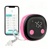 Bluetooth Body Measuring Tape App Control Smart Digital Tape Measure Tracker for Waist Hips Arms Pink