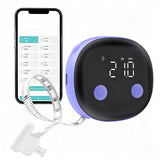Bluetooth Body Measuring Tape App Control Smart Digital Tape Measure Tracker for Waist Hips Arms Purple