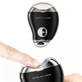 3 Adjustable Speeds Electric Nail Clipper for Adults Elderly Rechargeable Cordless Nail Trimmer with LED Light Black
