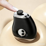 3 Adjustable Speeds Electric Nail Clipper for Adults Elderly Rechargeable Cordless Nail Trimmer with LED Light Black
